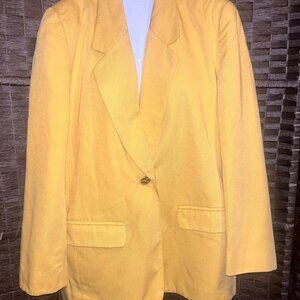 Yellow Blazer
